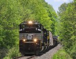 SU 99 in the late morning sun as it approaches the junction with the Southern Tier Line a mile or so ahead 